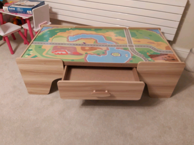 smyths toys train table